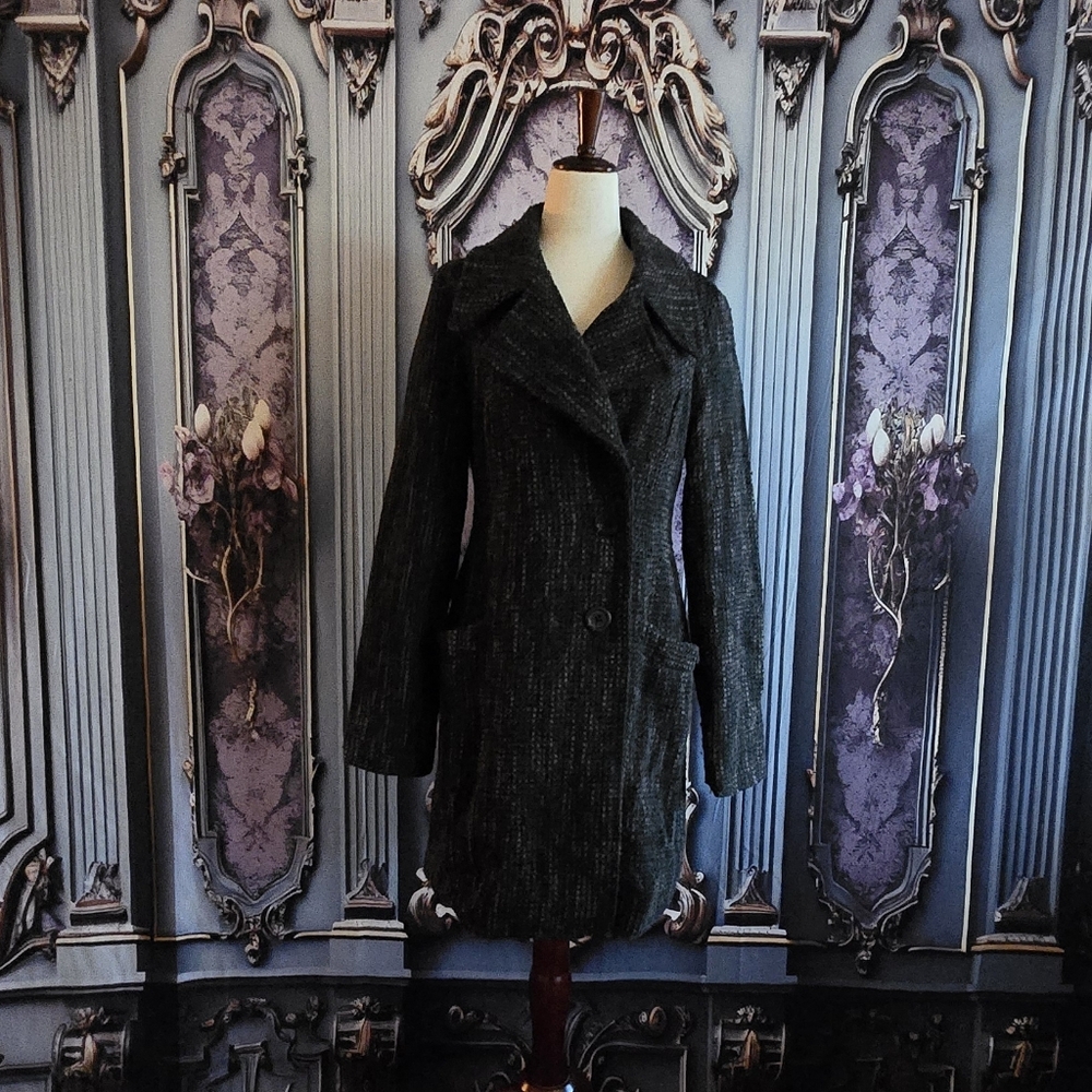 Mossimo Wool Blend Princess Coat
